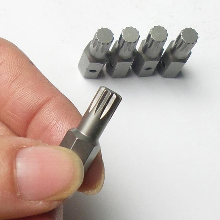 XZN triple square impact bits M6