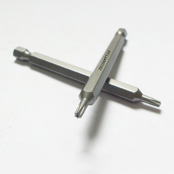  Torx 10 M Hex shank screwdriver bits 80mm